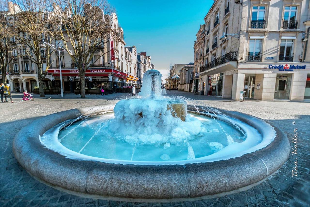 Ponsardin #55 Spacieux Appartement 3 Ch 6 Couchages Reims Eksteriør bilde